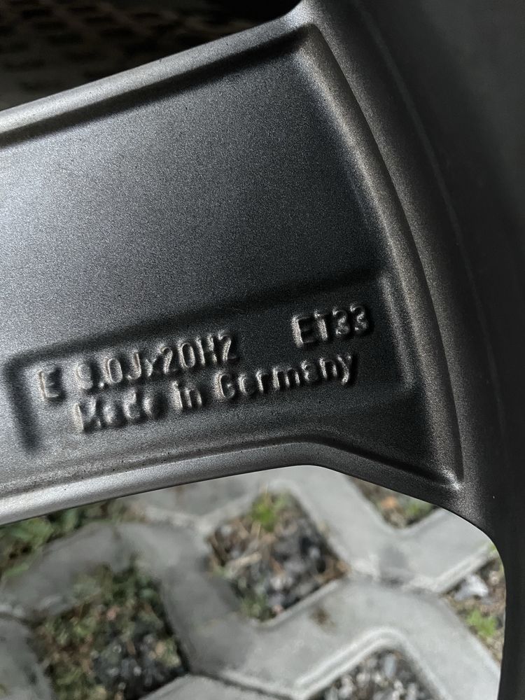 20 5х112 9j et33 Rotor  original Q7 4M