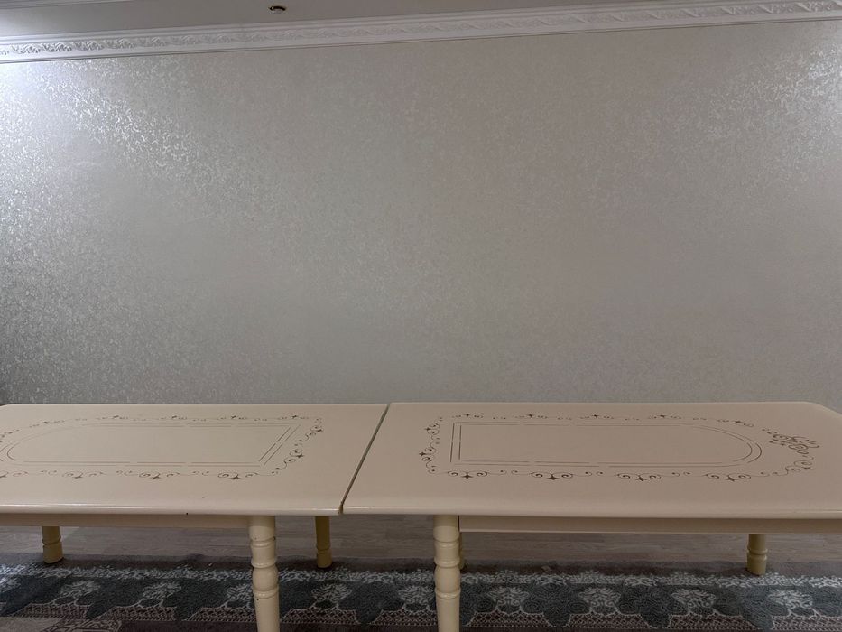 Стол 4 метр,стулья 10шт