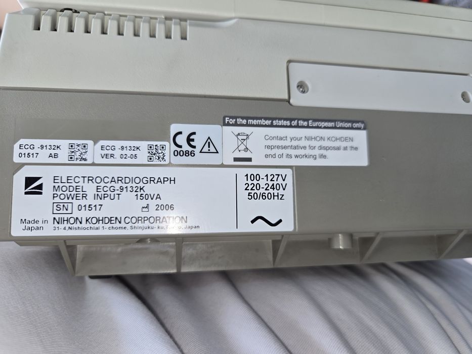 Electrocardiograf Nihon Kohden ECG-9132K