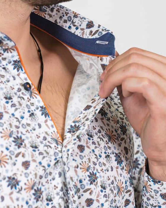 Риза Teodor Slim fit XL нова