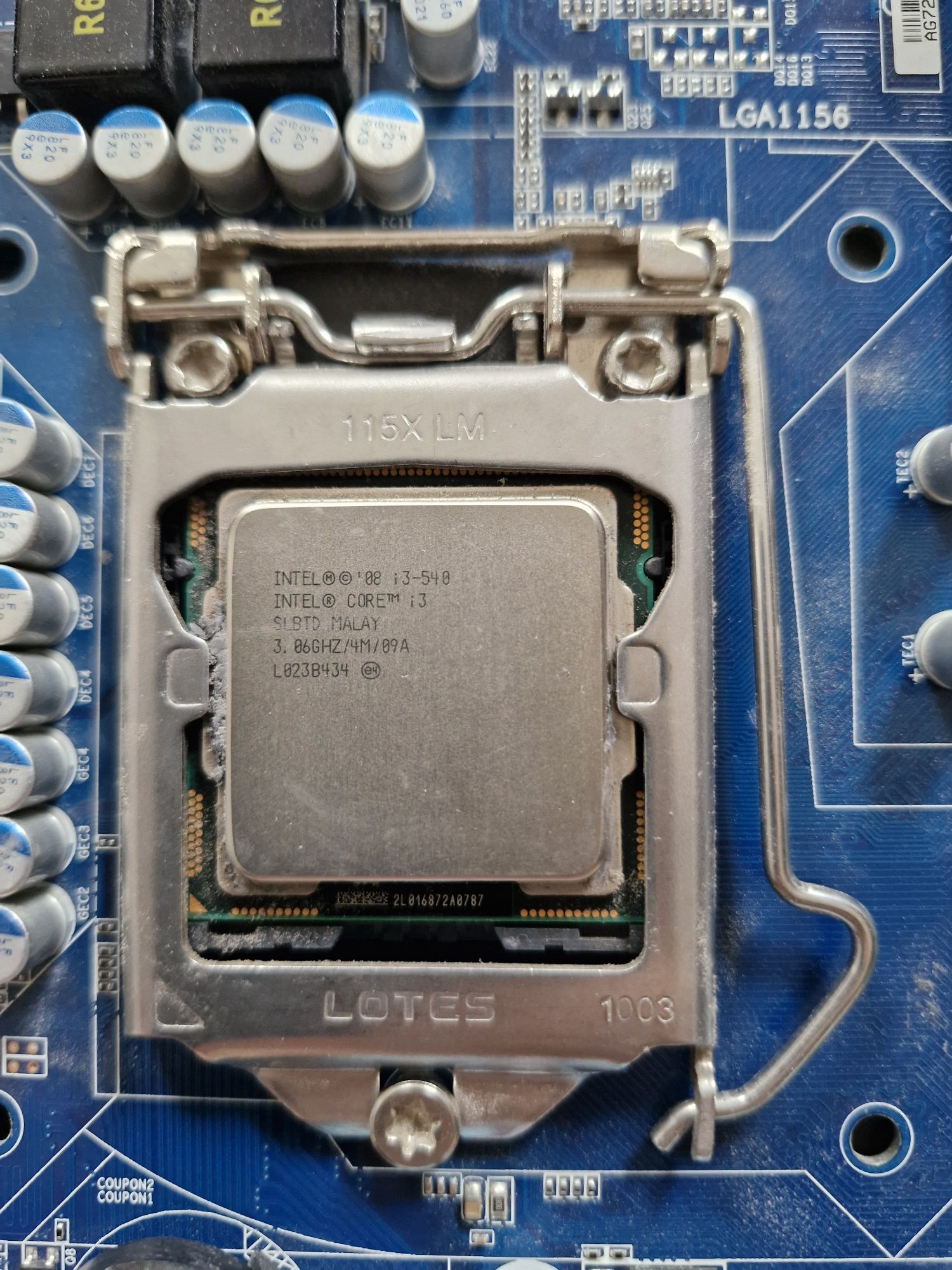 Процессор Intel Core i3-540