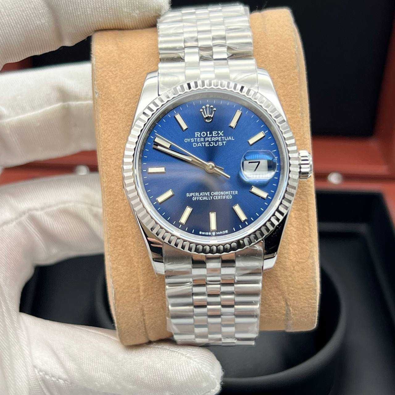 Rolex Datejust 36mm jubilee сребро 2