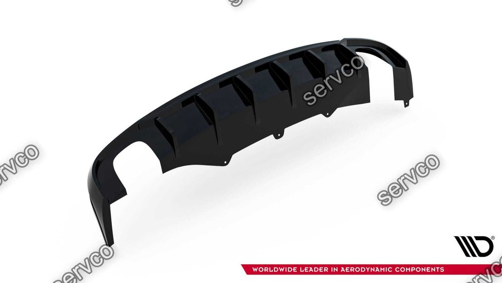 Prelungire difuzor bara spate Audi A4 B8 2007-2011 v29 Maxton Design