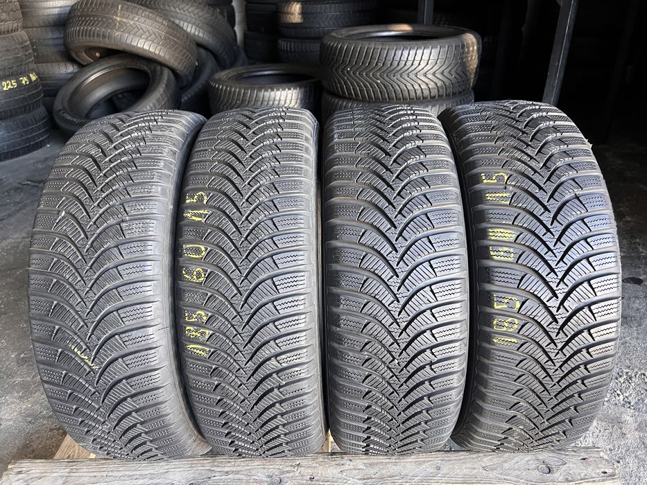 4 anvelope iarna 185/60/15 , Hankook , 7.5 mm !
