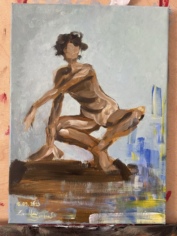 Tablou contemporan abstract