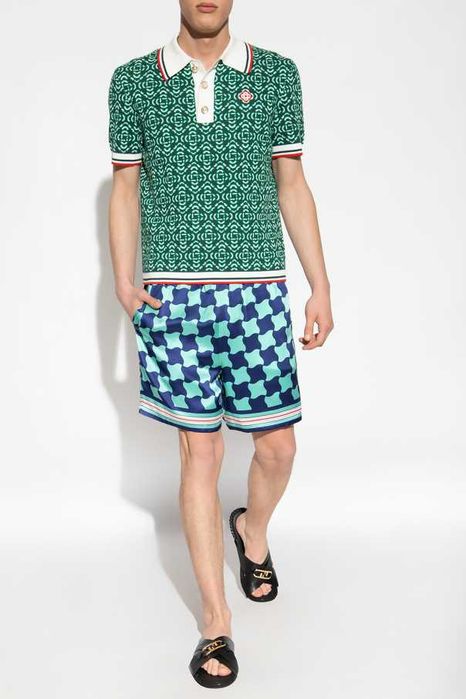 Поло тениска на тенис бранда - Casablanca Polo shirt, XL размер,  НОВО