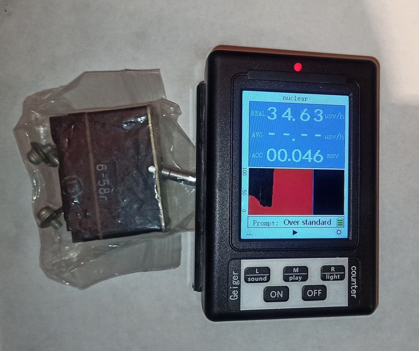 Прокат аренда Счётчик Гейгера дозиметр тестер радиации излучения
