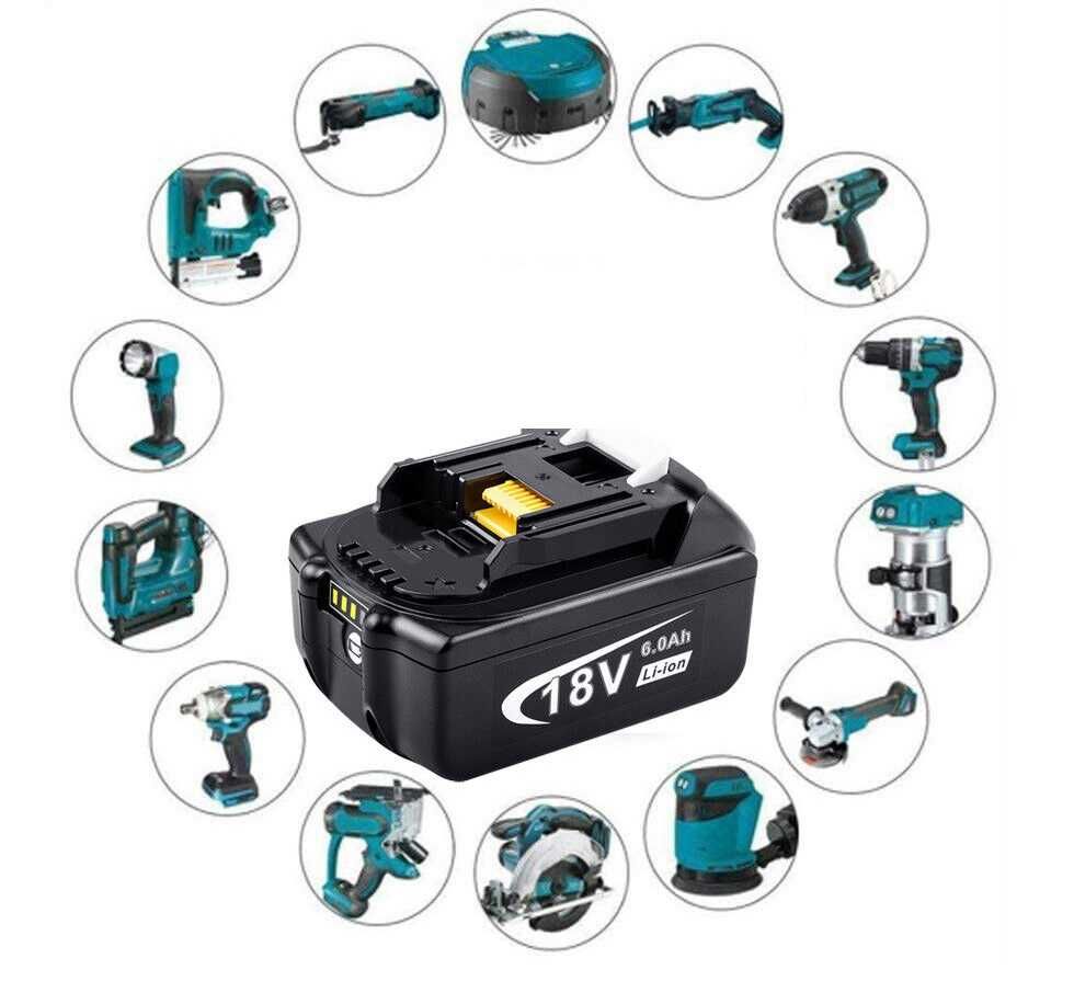 Акумулаторна батерия за Makita  18V, 6Ah батери