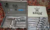 Set cuțite profesionale 24 buc. și accesorii marca König - Germany