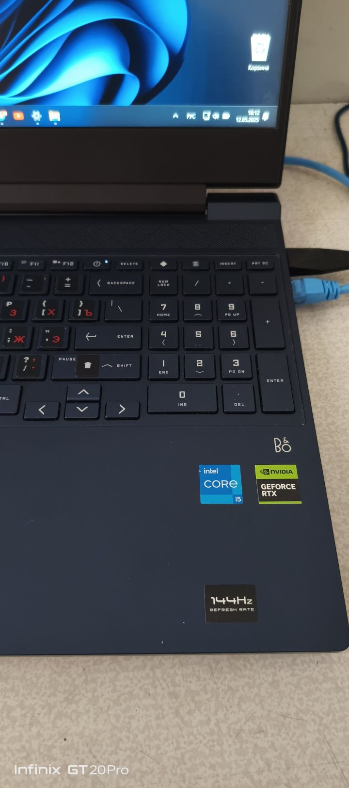 Hp victus intil core i5 16x512 gb