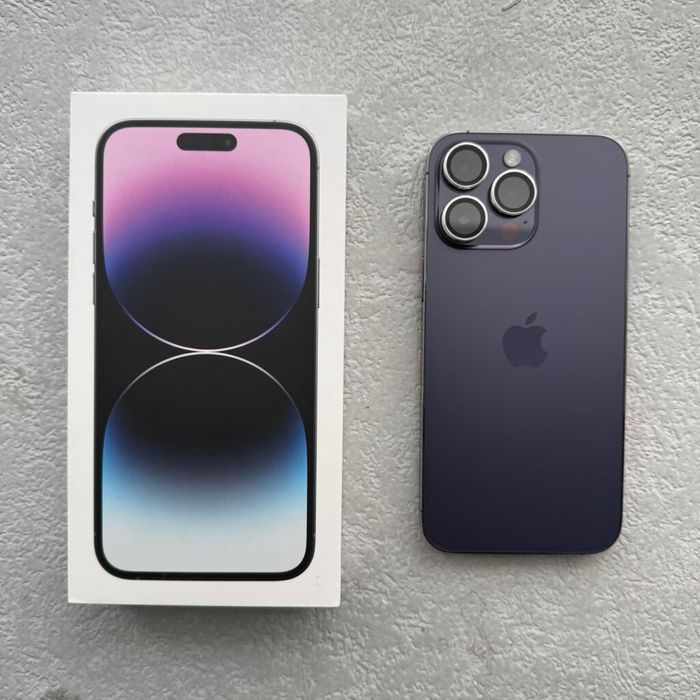 iPhone 14 Pro Max 256 ГБ — почти новый, батарея 100%»