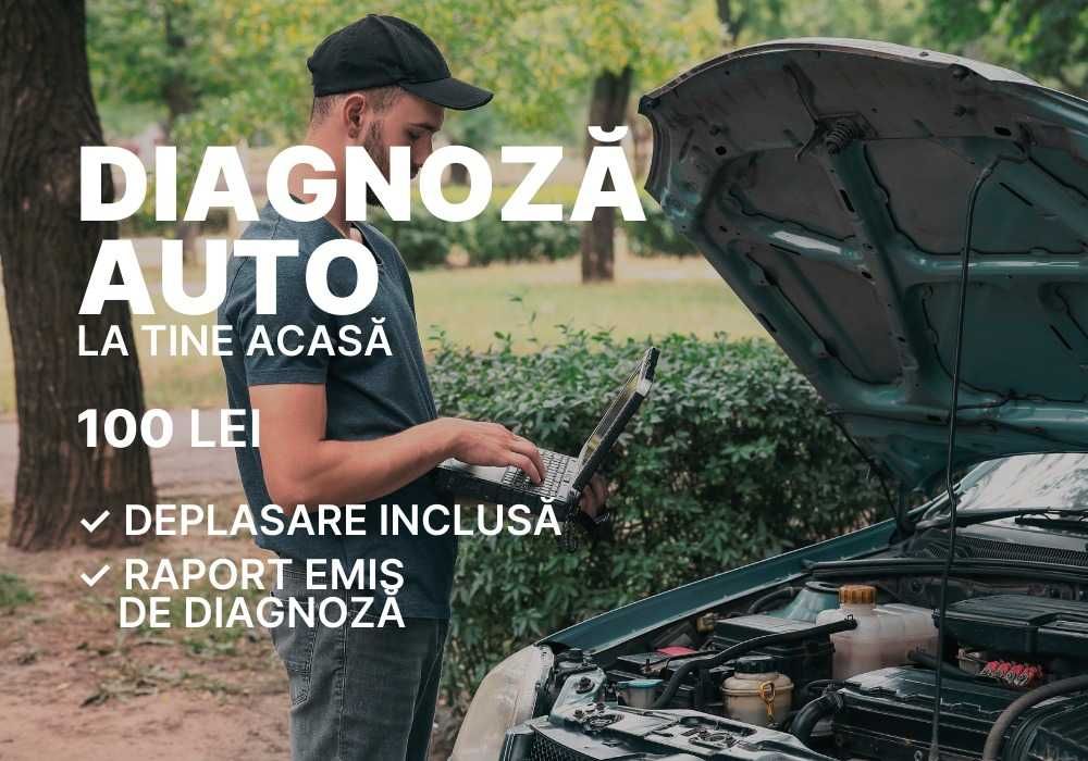 Diagnoză auto la tine acasă – Arad (100 lei)