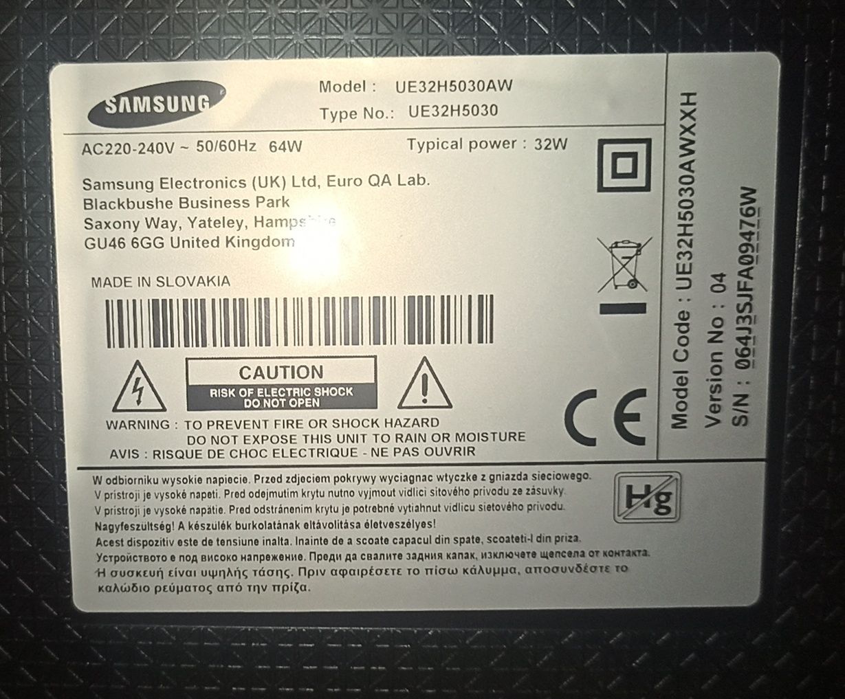 2 Televizoare LED Samsung fara imagine