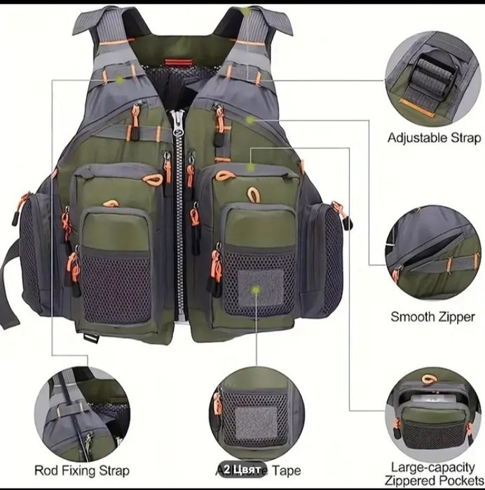 Плуващ риболовен елек