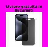 Folie sticla Privacy iPhone 11, 11 Max, 12, 13 Pro, 14, 14 Max, 15, 16