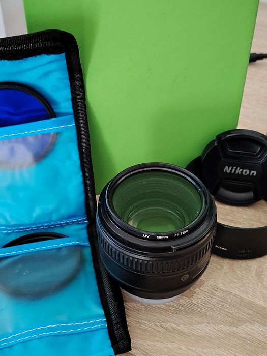 Nikor 50mm f 1.4 + filtre UV, FLD, CPL