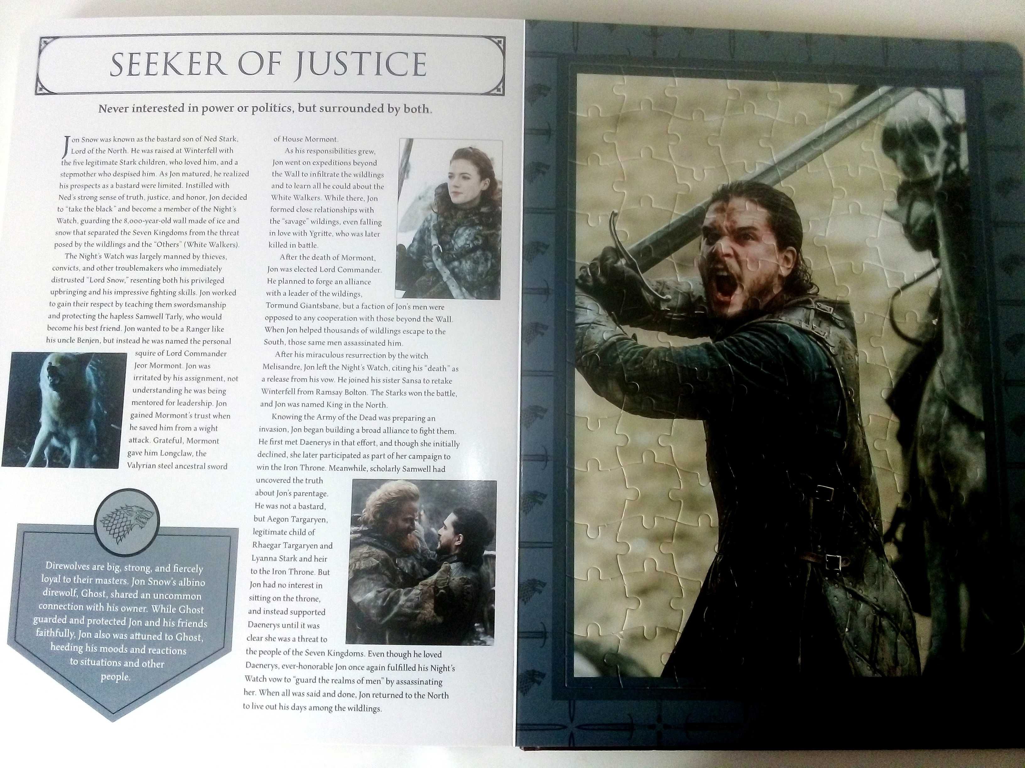 Jigsaw puzzle book - Game of Trones - 2022г.