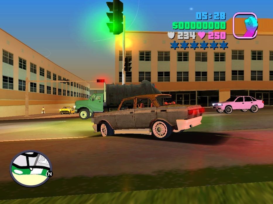 Установка мода с выездом Grand theft auto vice city Uzbek vehicles 202