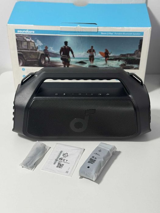 Boxa portabila Anker Soundcore Boom 2 Plus, 140W, BassUp 2.0