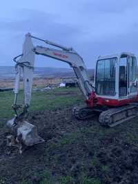 Inchiriez excavator/miniexcavator 3,5t si iveco basculabil