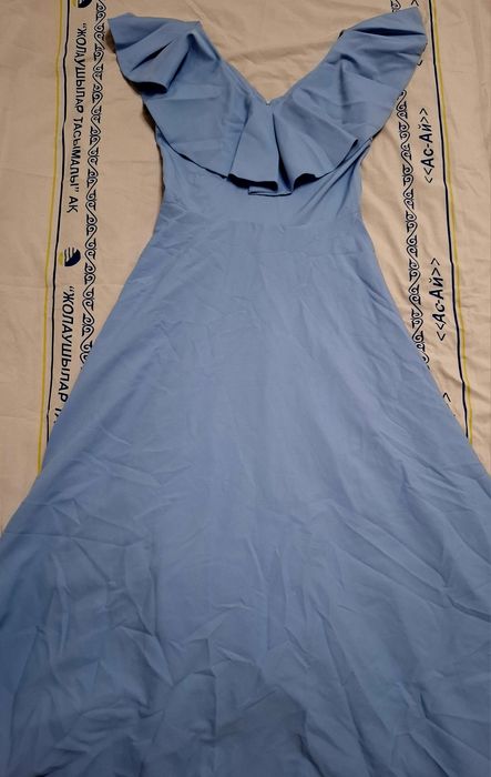 Красивое платье синий