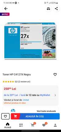 Toner HP C4127X Negru NOU