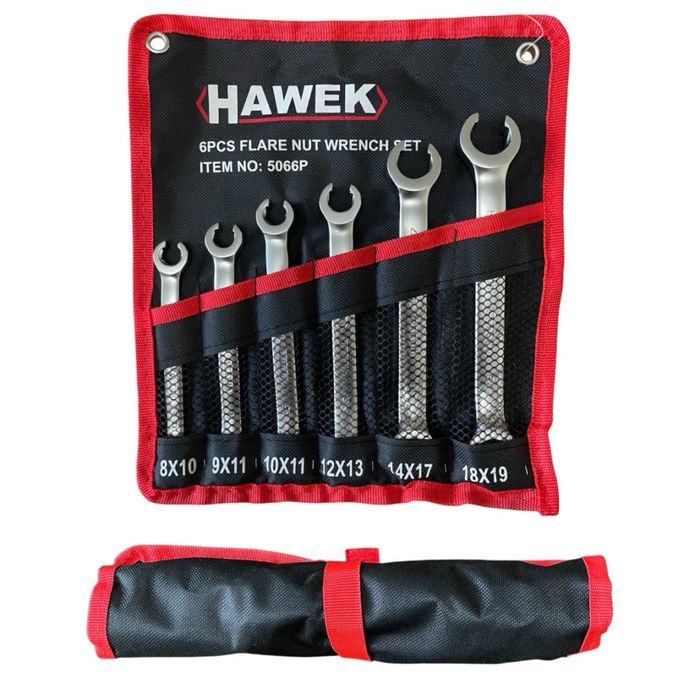 Комплект СРЯЗАНИ КЛЮЧОВЕ за спирачни апарати ABS системu 6 Части HAWEK