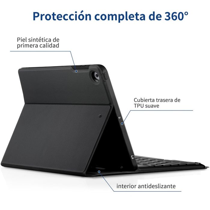 Husa cu tastatura bluetooth iPad 9th 8th 7th generation - Brasov