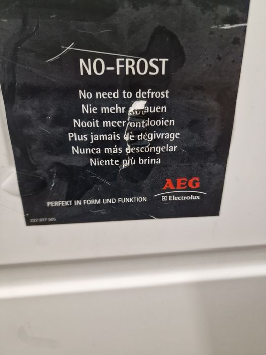 Хладилник с фризер AEG