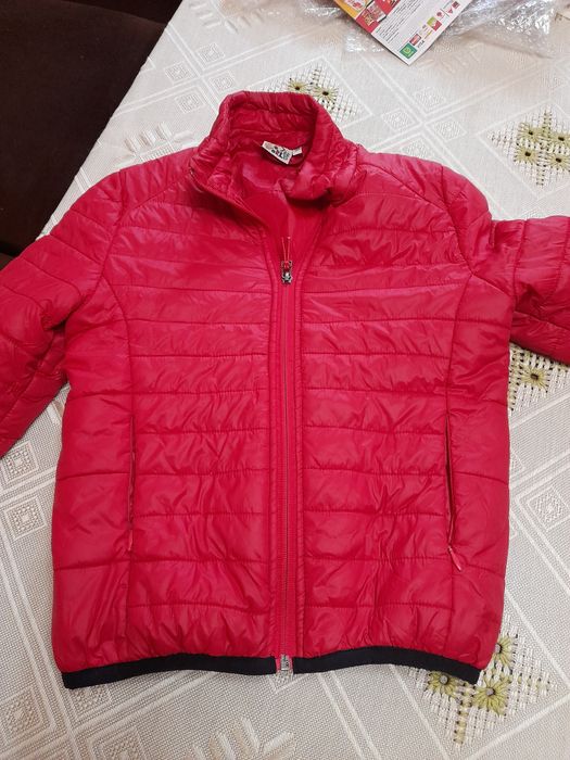 Зимно палто-сребърна лисица,Зимни якета ..топли ,лекикета,топло