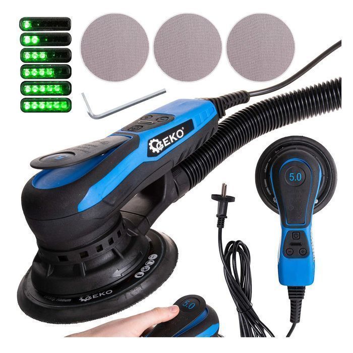 Slefuitor orbital cu excentric 150mm 350w geko