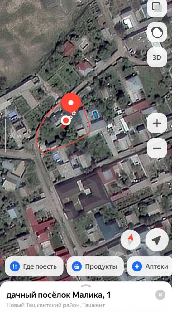 Загородный дом и участок 11 соток . Парк Узбекистан
