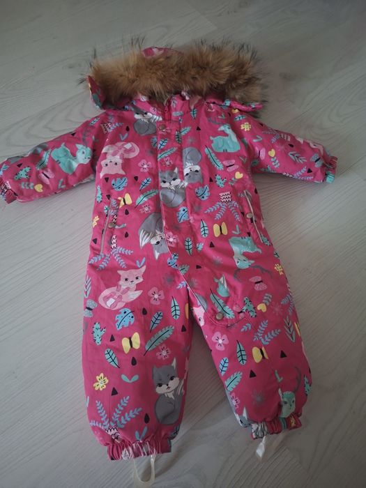Детский зимний комбинезон в отличном состоянии