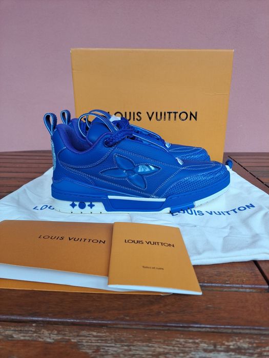 Louis vuitton skate blue