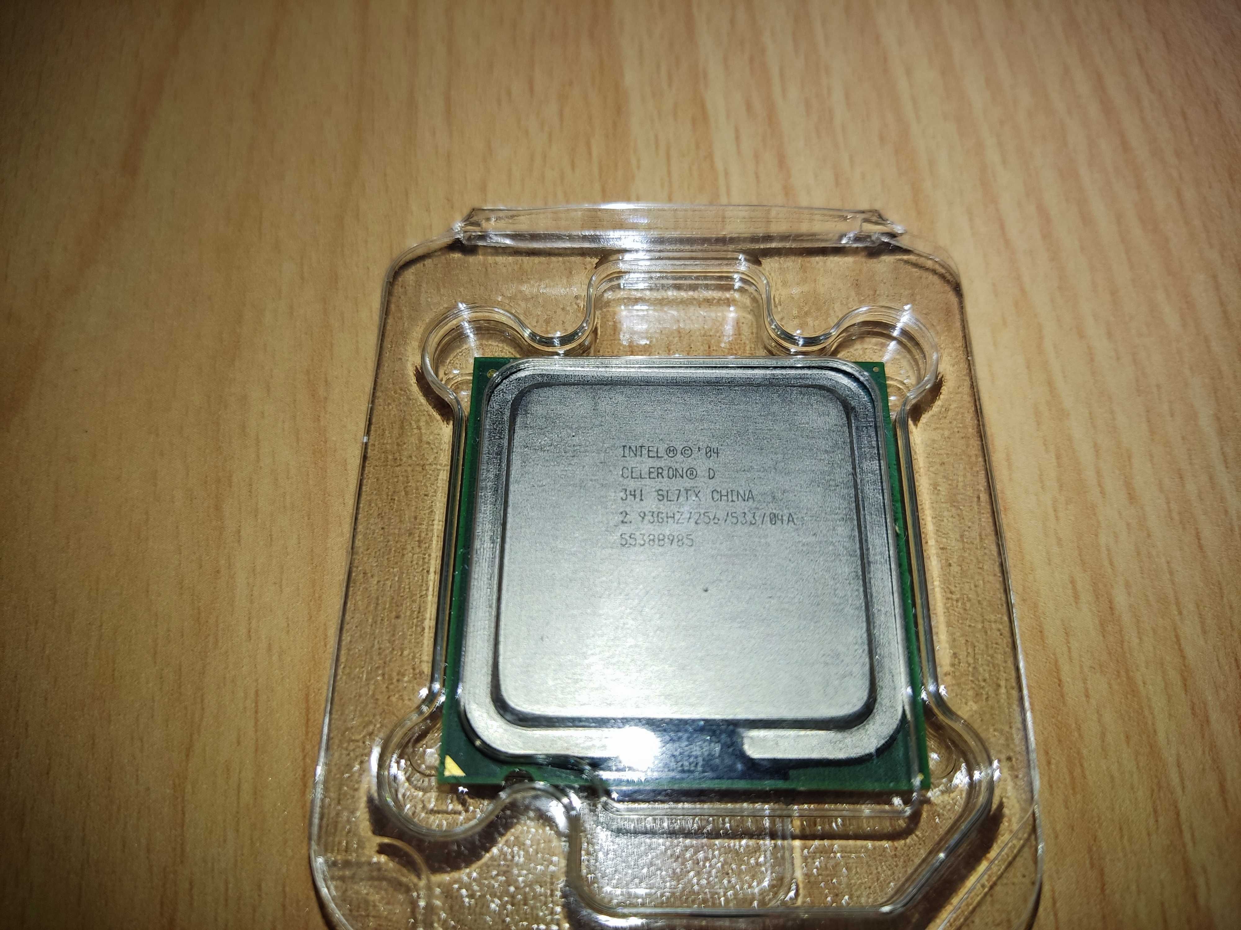 CPU Celeron D 341 + Intel Fan + 2GB DDR2 800Mhz Ram Stick