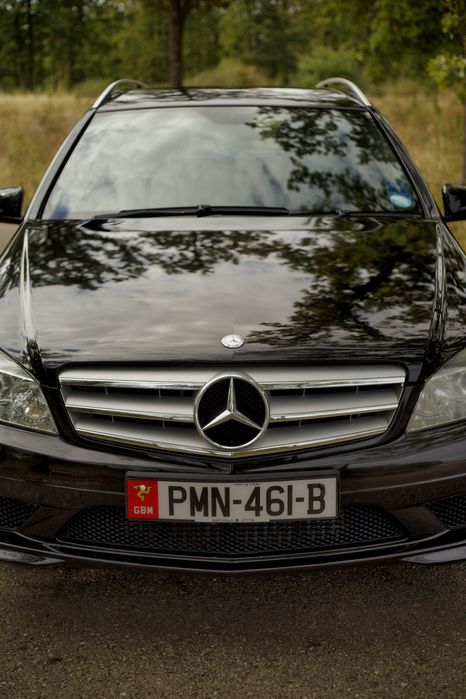 Fata bot complet Mercedes C W204 AMG negru C197 grila capota bara far