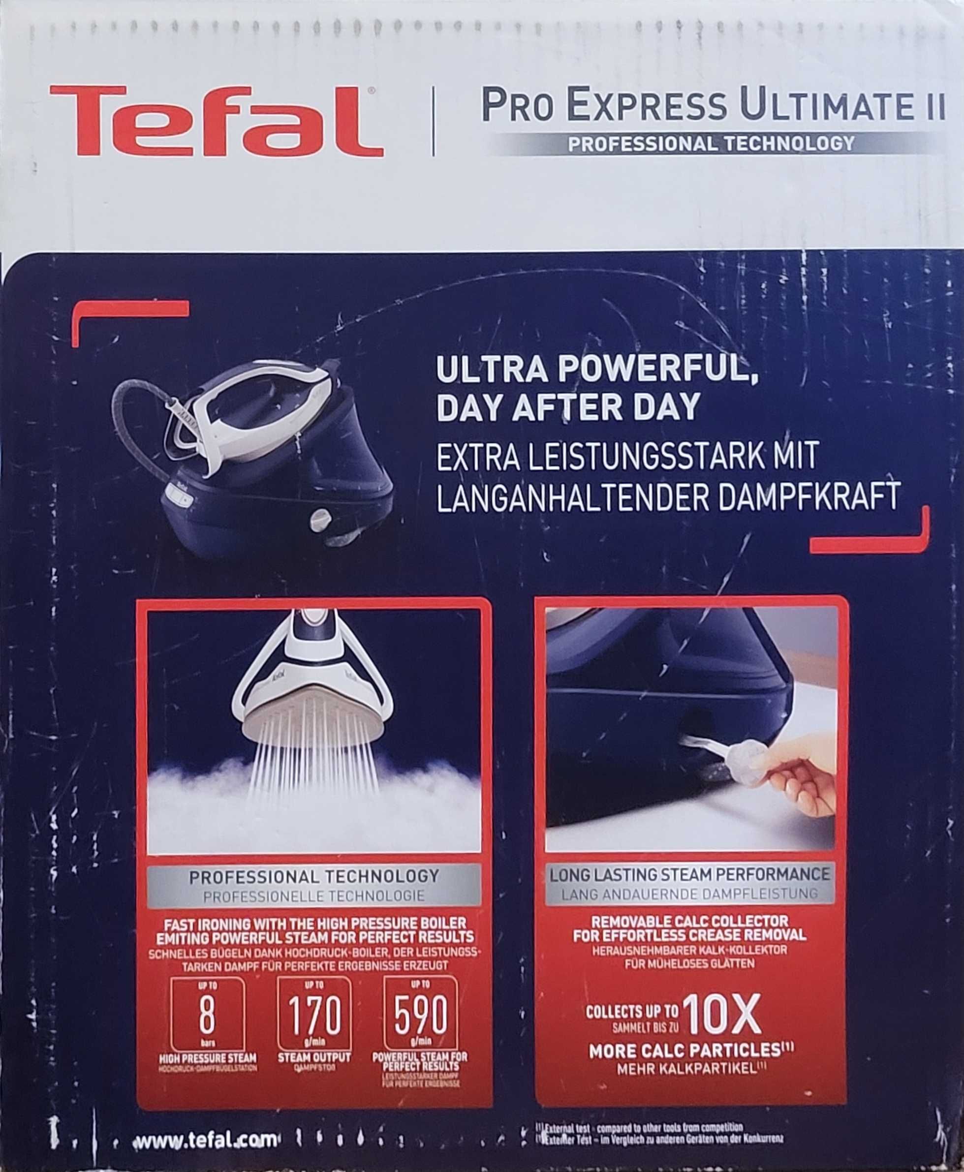 Statie de calcat cu boiler Tefal Pro Express Ultimate