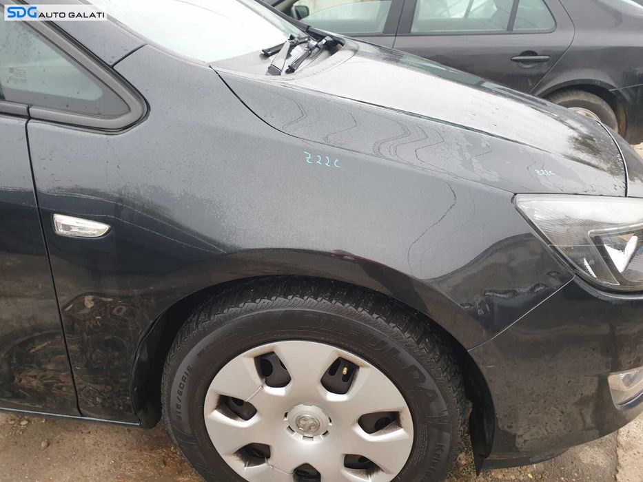 Aripa Dreapta Fata cu Defect Opel Astra J 2009 - 2016 Culoare Z22C