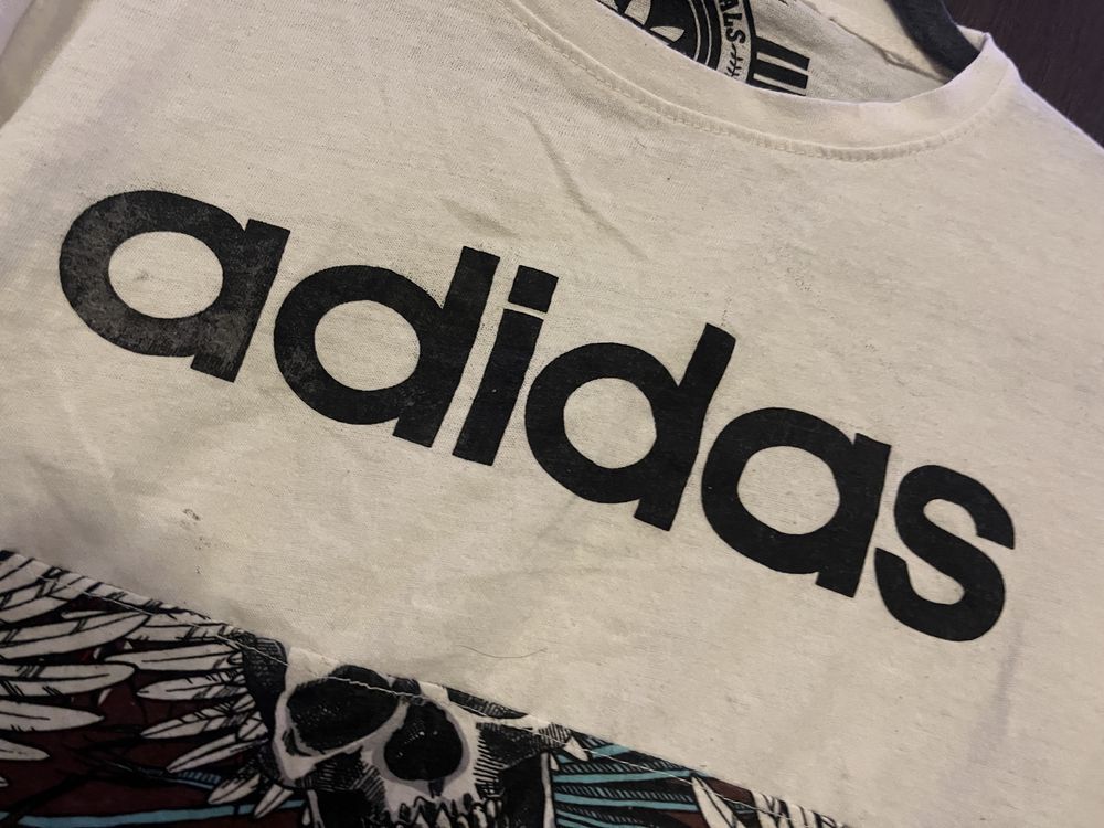 Tricou adidas alb