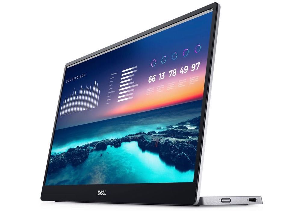 Monitor Portabil Dell 14" USB-C - C1422H, Sigilat, Garantie