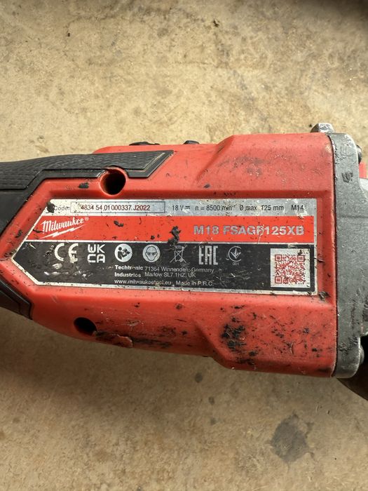 Polizor unghiular flex milwaukee m18