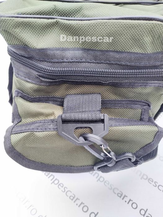 Geanta ROBINHAN pentru accesorii pescuit la crap spinning cu separeuri