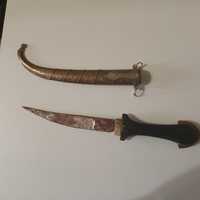 Старинна арабска кама ..нож сабя меч каракулак