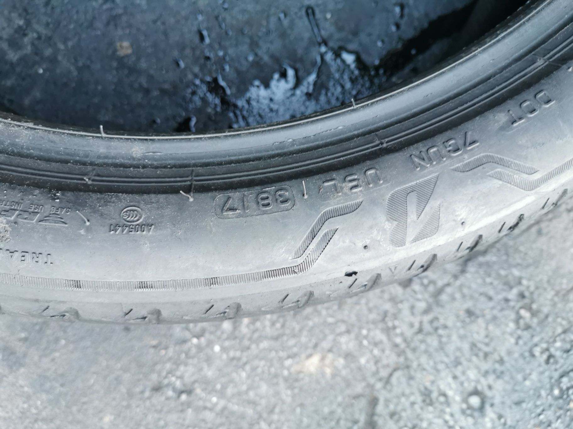 2 anvelope 245 40 21  bmw x3 x4 bridgestone runflat vara