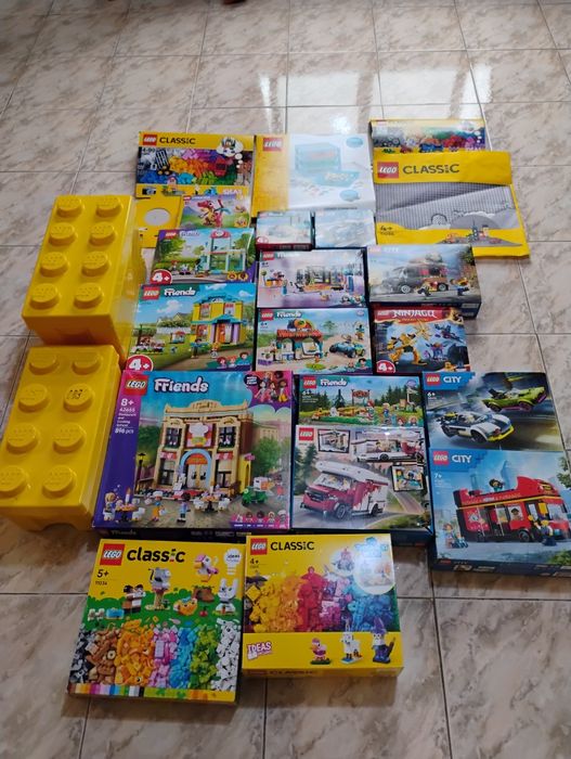 Lego 6000 части sity,classic,friends и др