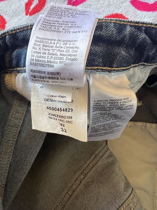 Дънкова пола Calvin Klein Jeans