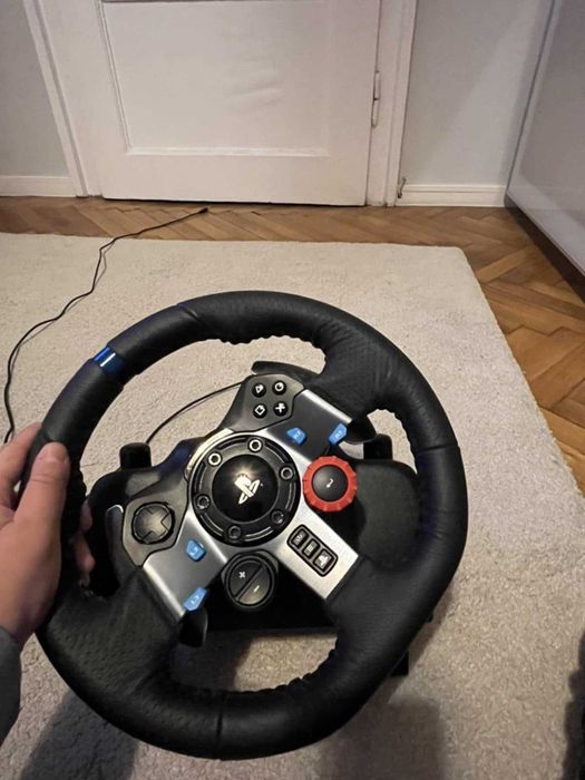 Волан с педали Logitech - G29, черен, PC/PS4/PS5