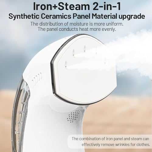 Нов Портативен парогенератор за дрехи 180 мл резервоар, 800W гладене