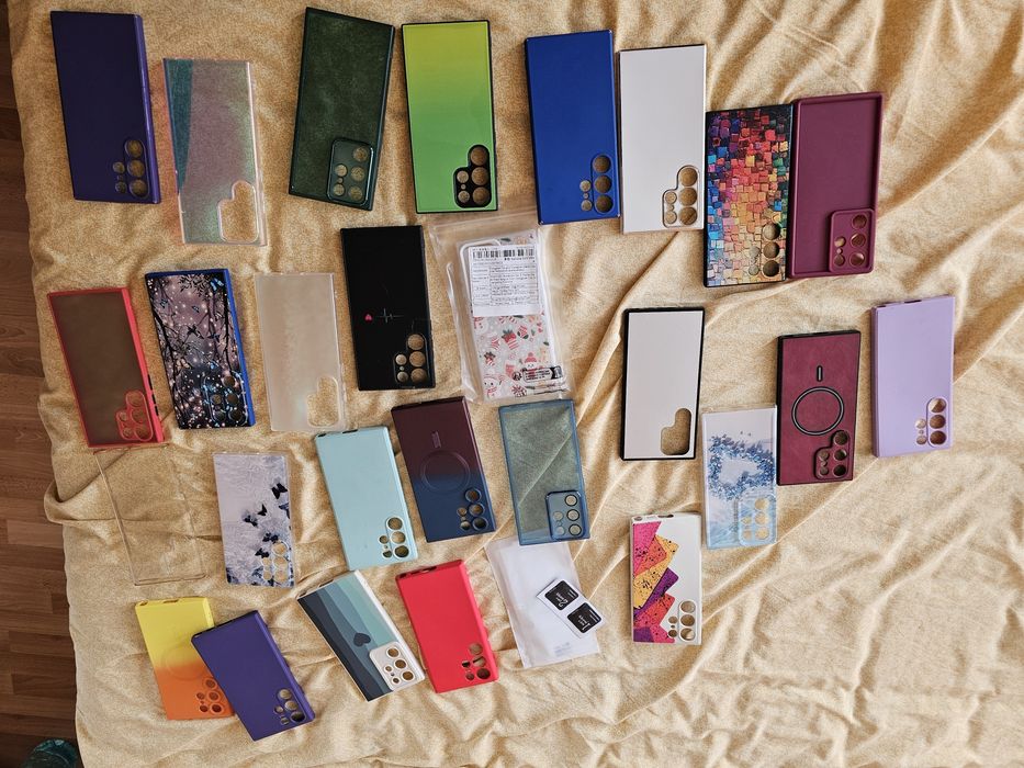 Кейс Case гръб за Samsung s23 ultra и 3 протектора