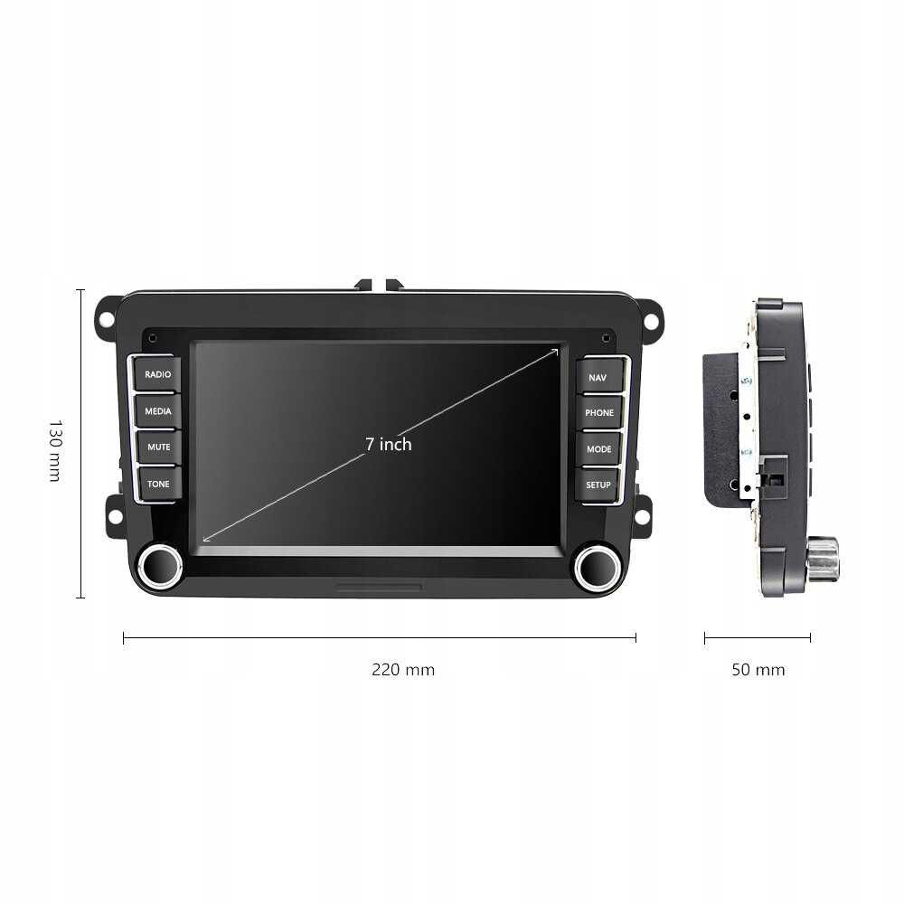 Промоция Мултимедия за VW PASSAT GOLF TOURAN CADDY JETTA, 7 инча,Wi-Fi